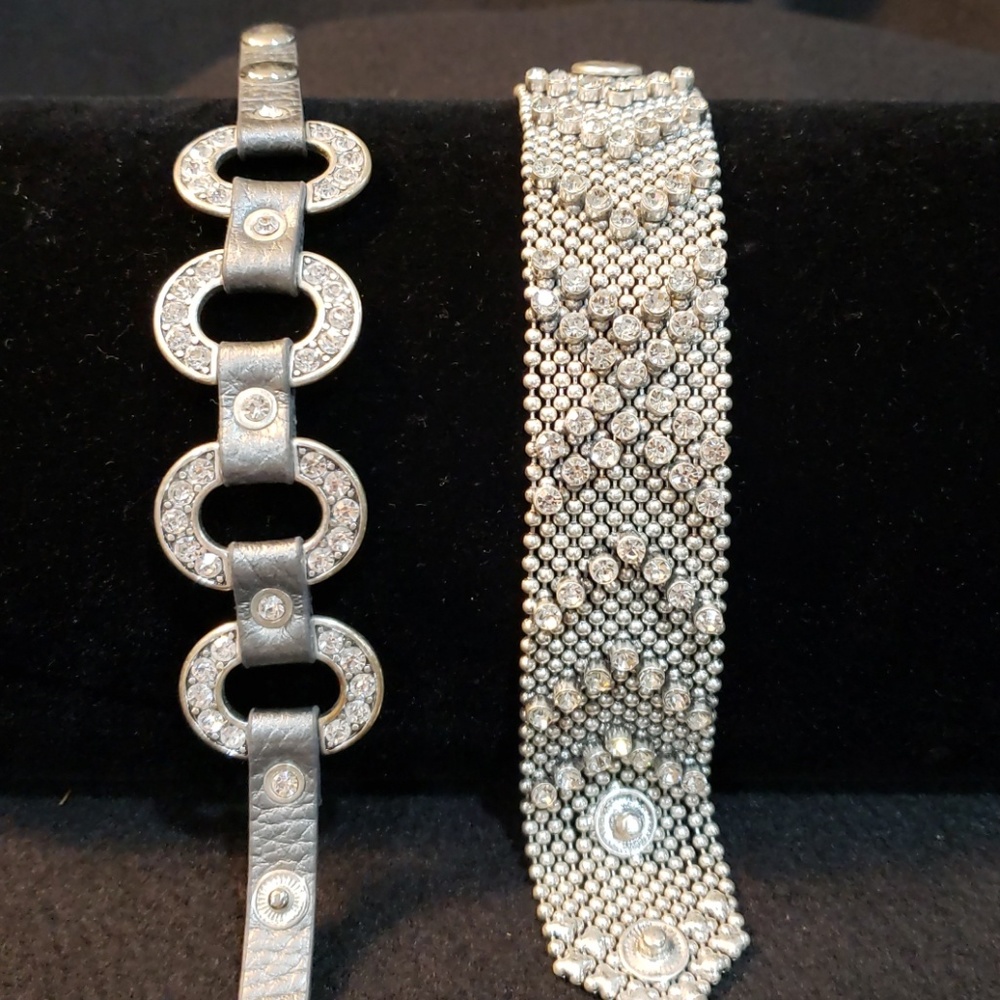 Silver BLING bracelets